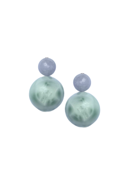 Maldives Gemstone Bubble Earrings