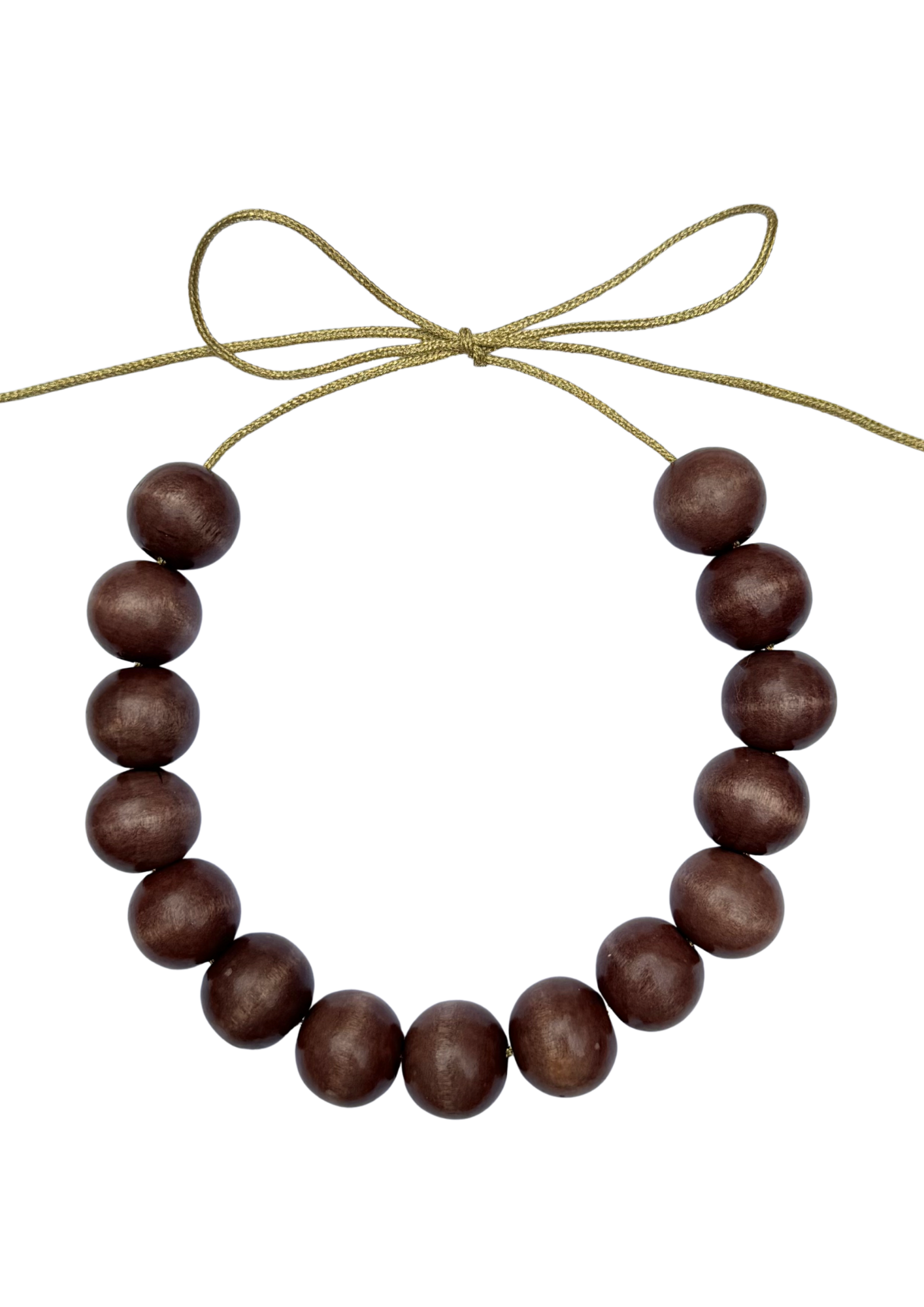 Wooden Bubble Necklace