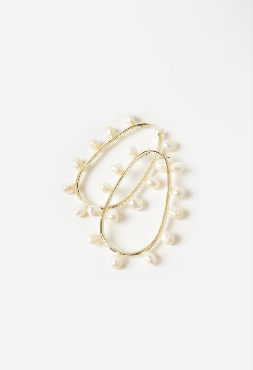 freshwater pearl loops