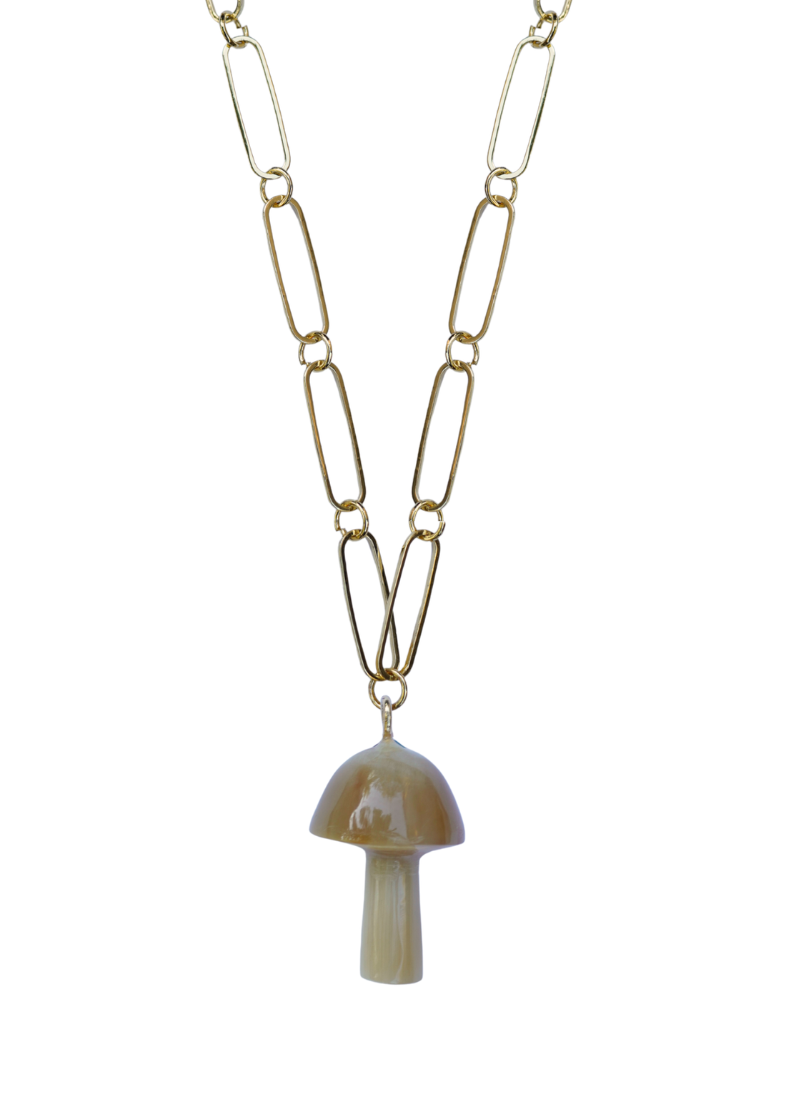 Mushroom Light Horn Charm