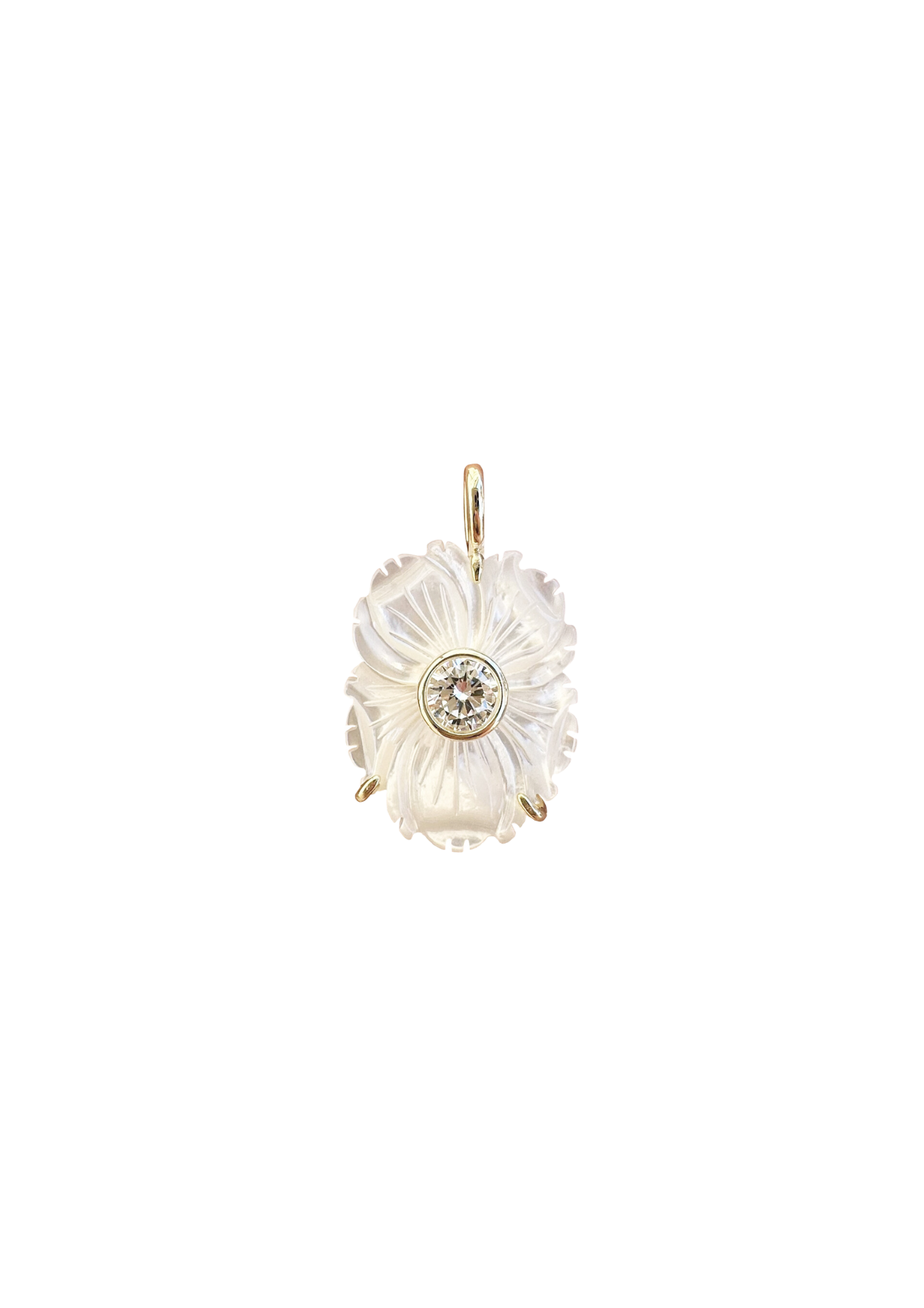 Mother of Pearl April Charm