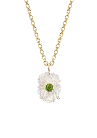 Mother of Pearl August Charm