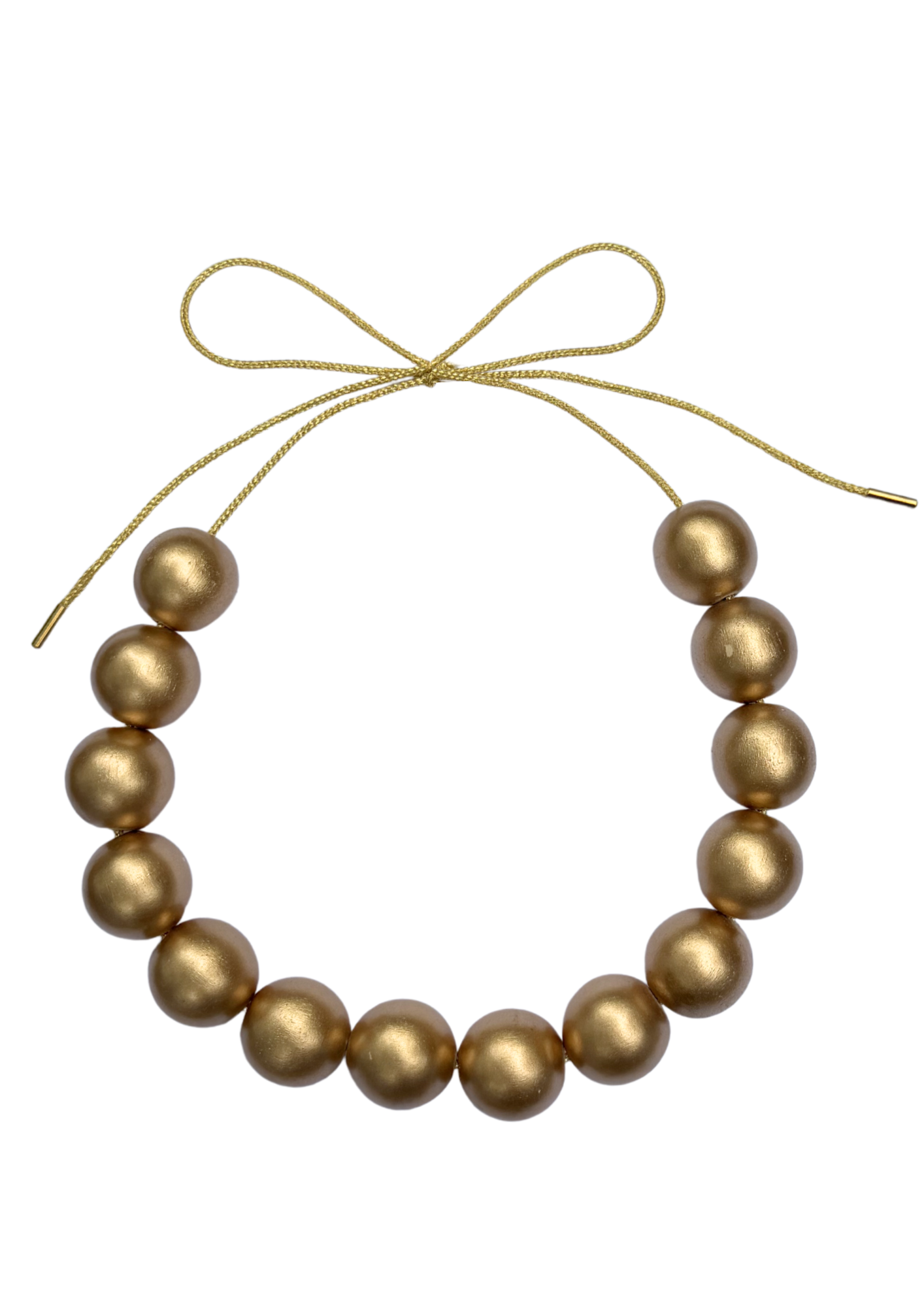 Gold Bubble Necklace