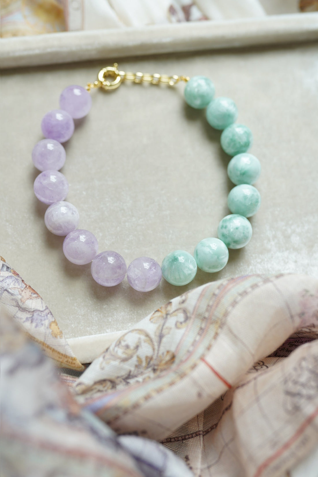 Bora Bora Gemstone Bubblegum Necklace