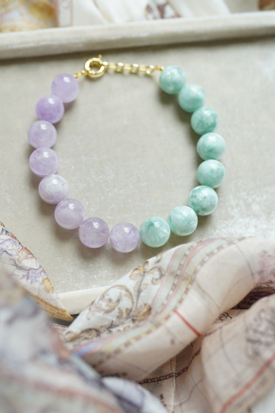 Bora Bora Gemstone Bubblegum Necklace