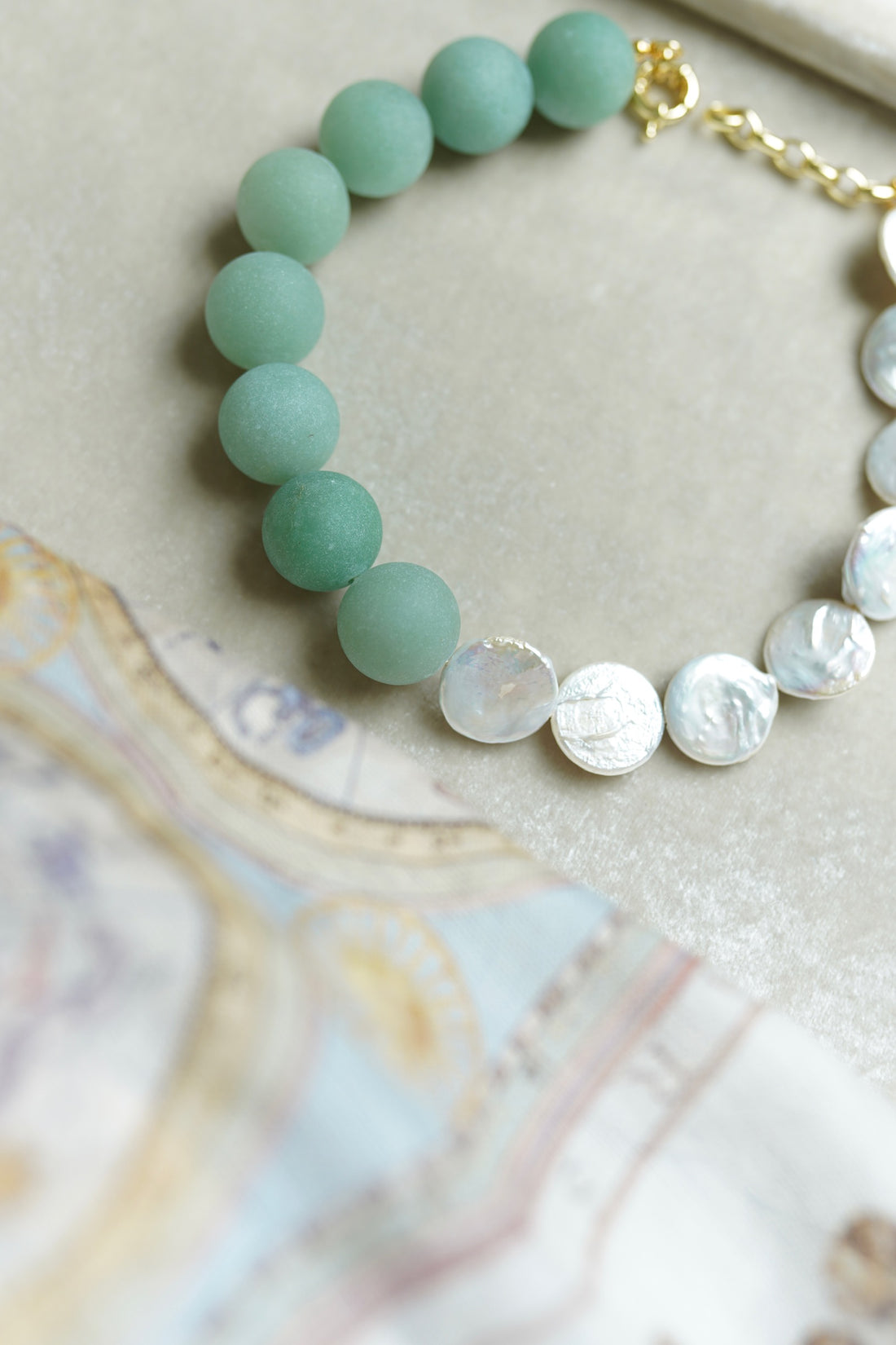 Mallorca Gemstone Bubblegum Necklace