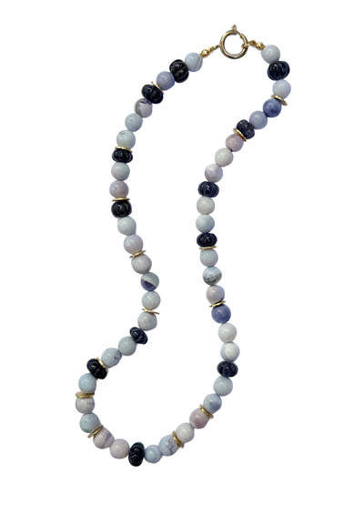 One of a kind: Aquamarine Gemstone Necklace
