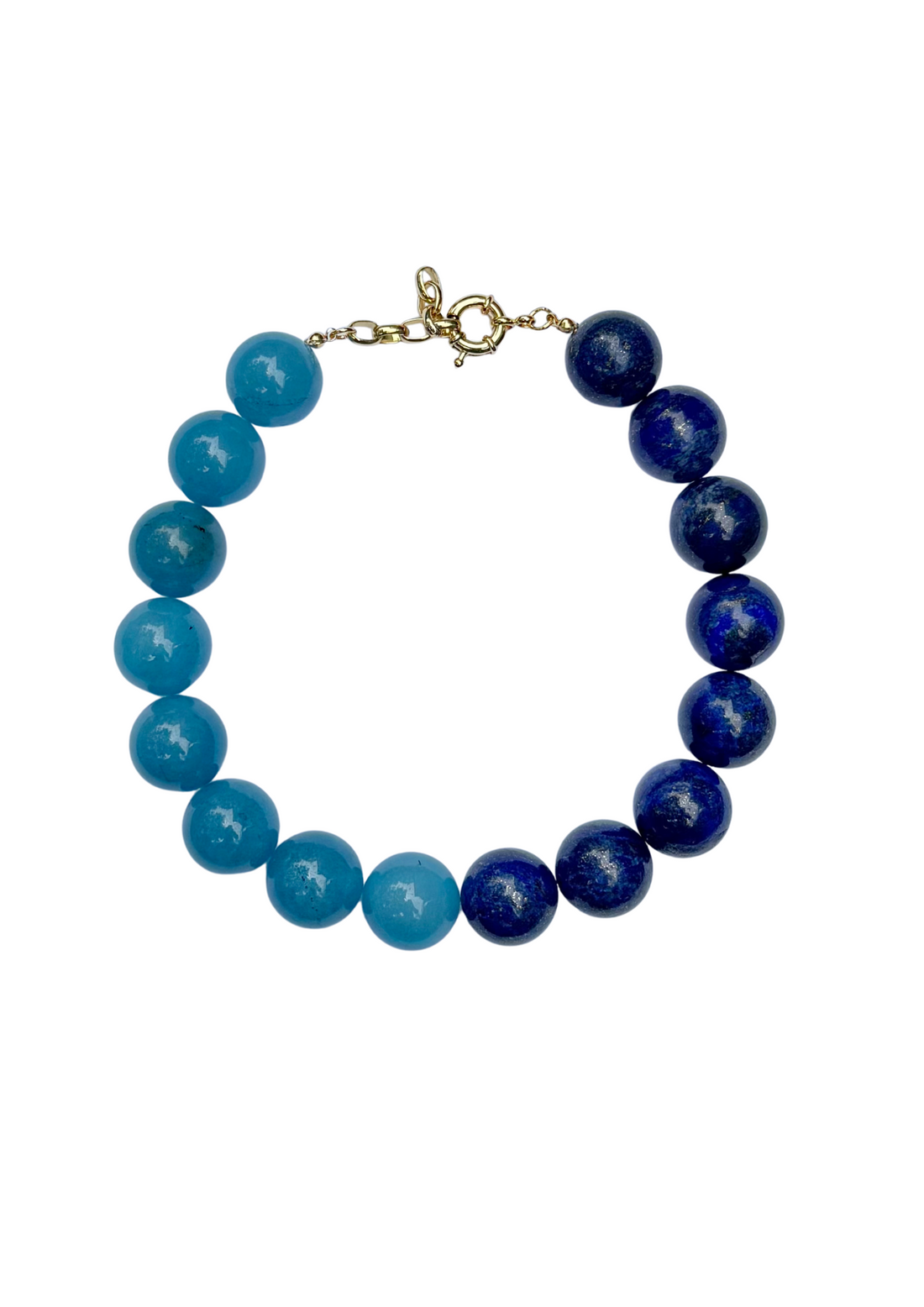 Mykonos Gemstone Bubblegum Necklace