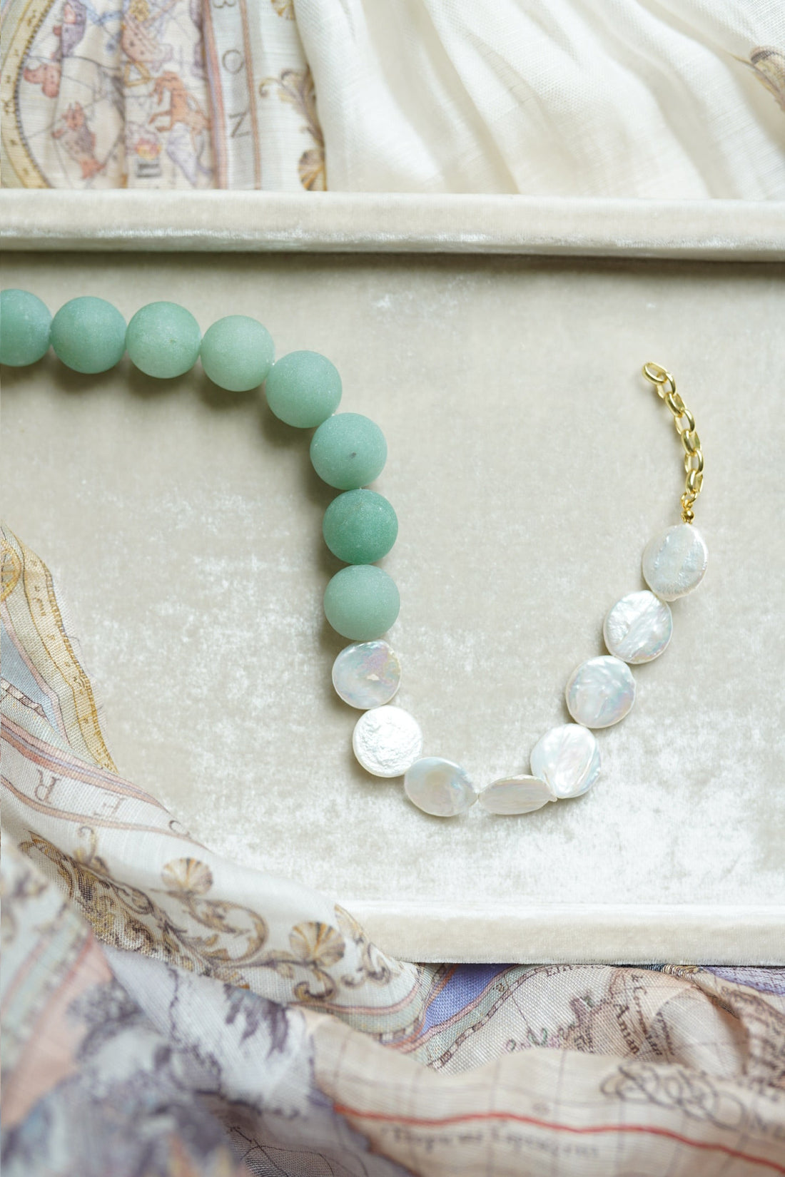 Mallorca Gemstone Bubblegum Necklace