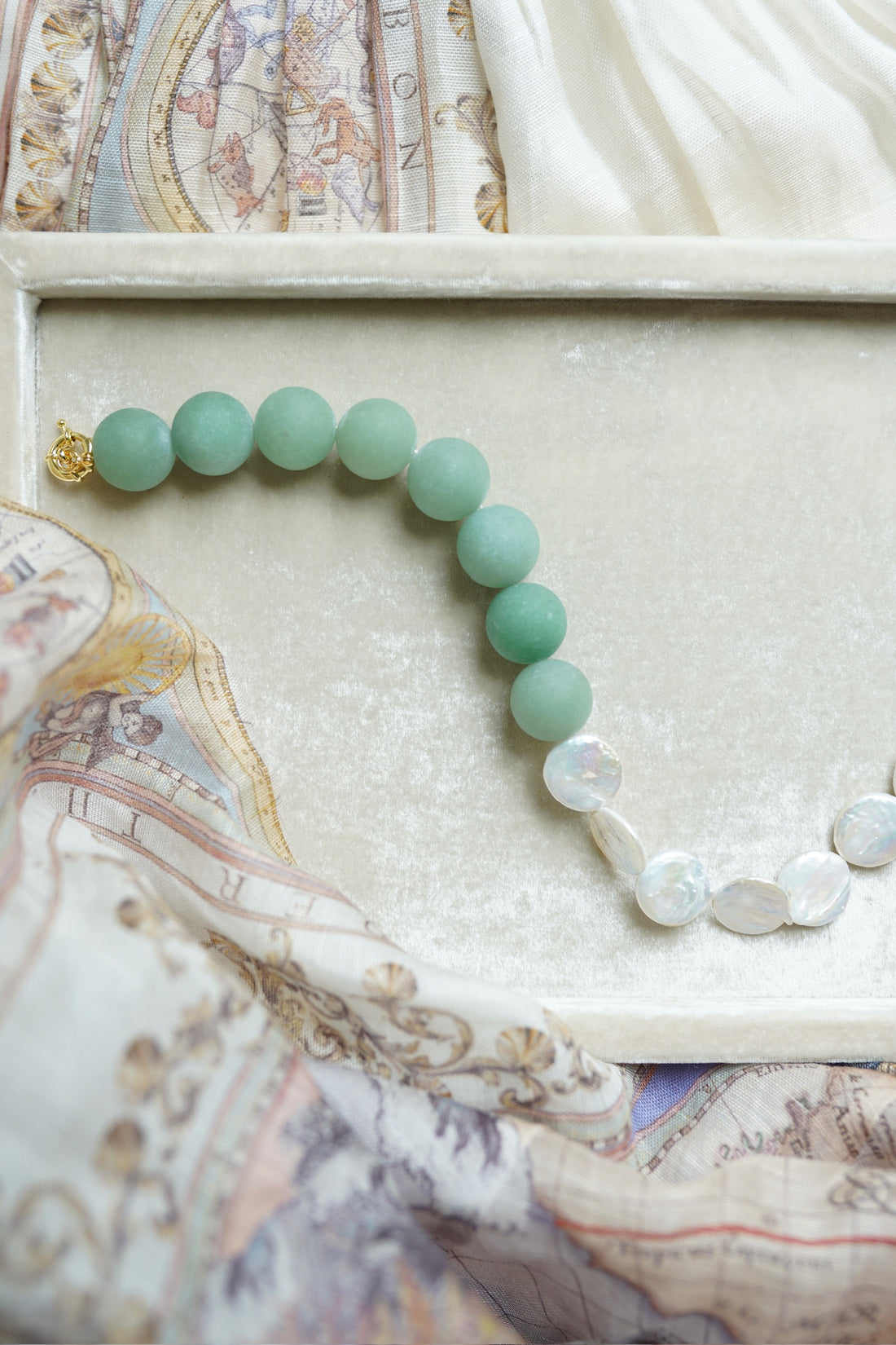 Mallorca Gemstone Bubblegum Necklace