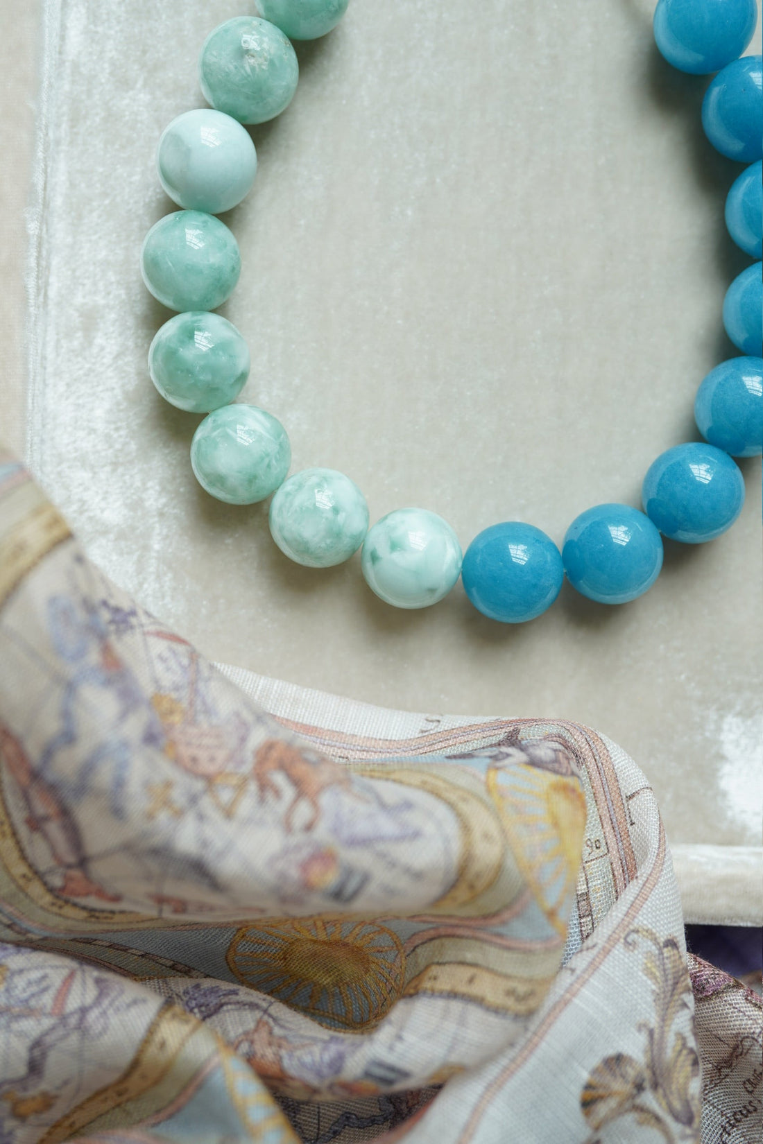 Maldives Gemstone Bubblegum Necklace