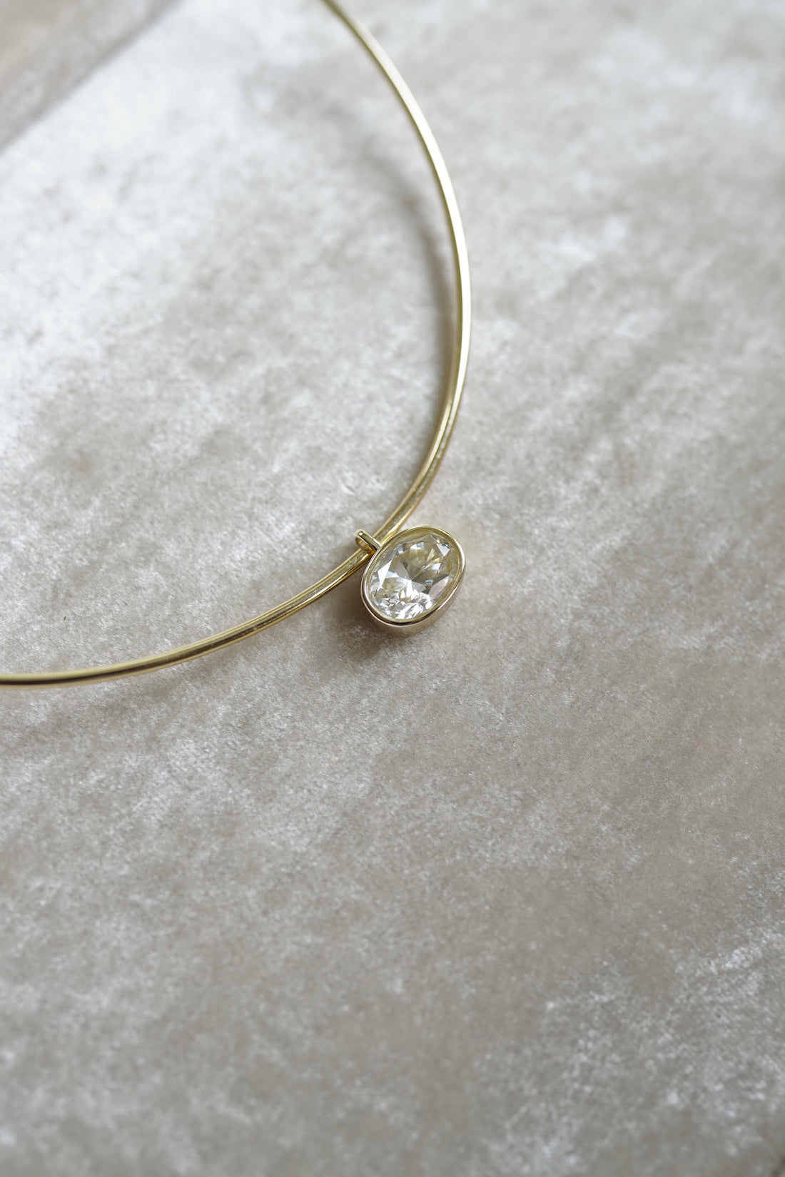 pre-order: Bezel Oval Charm