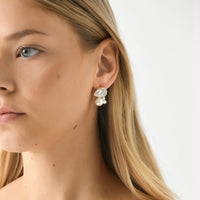 Embellished & Pearly Bubble Stud