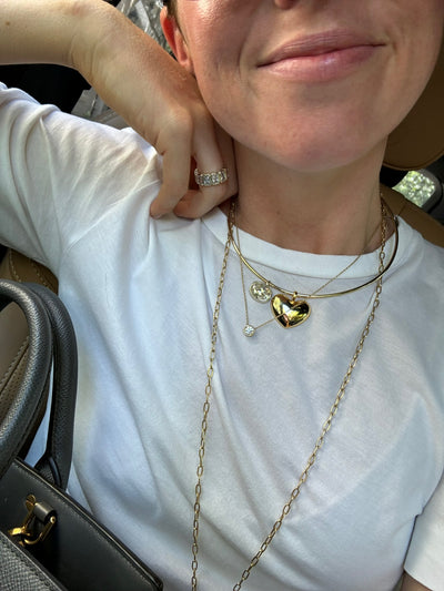 Bezel Oval Charm