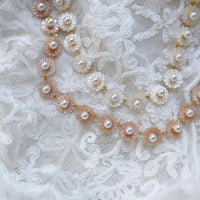Mother of Pearl Wildflower Necklace