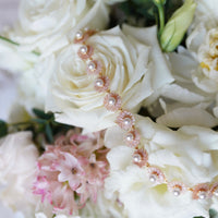 Petal Mother of Pearl Wildflower Necklace