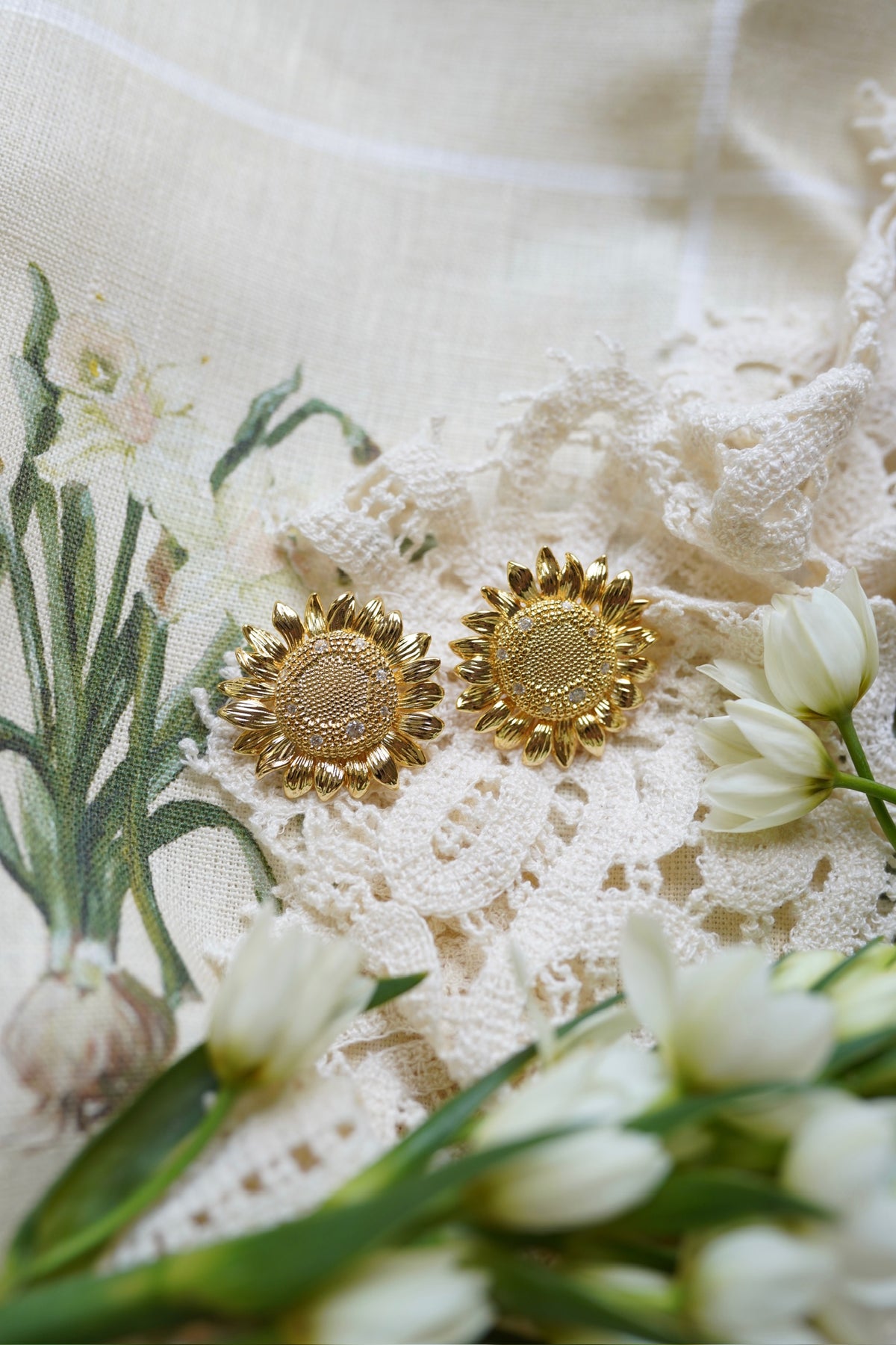 The Grand Embellished Sunflowers