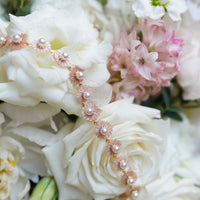 Petal Mother of Pearl Wildflower Necklace