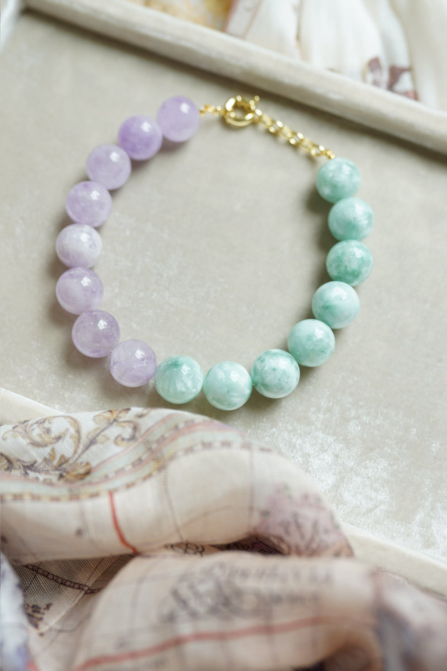 Bora Bora Gemstone Bubblegum Necklace