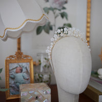 Mother of Pearl Chinoiserie Crown