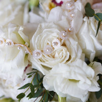 Mother of Pearl Wildflower Necklace