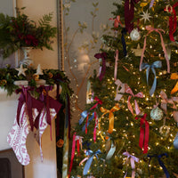 Multi-colored Christmas Bow Ornaments