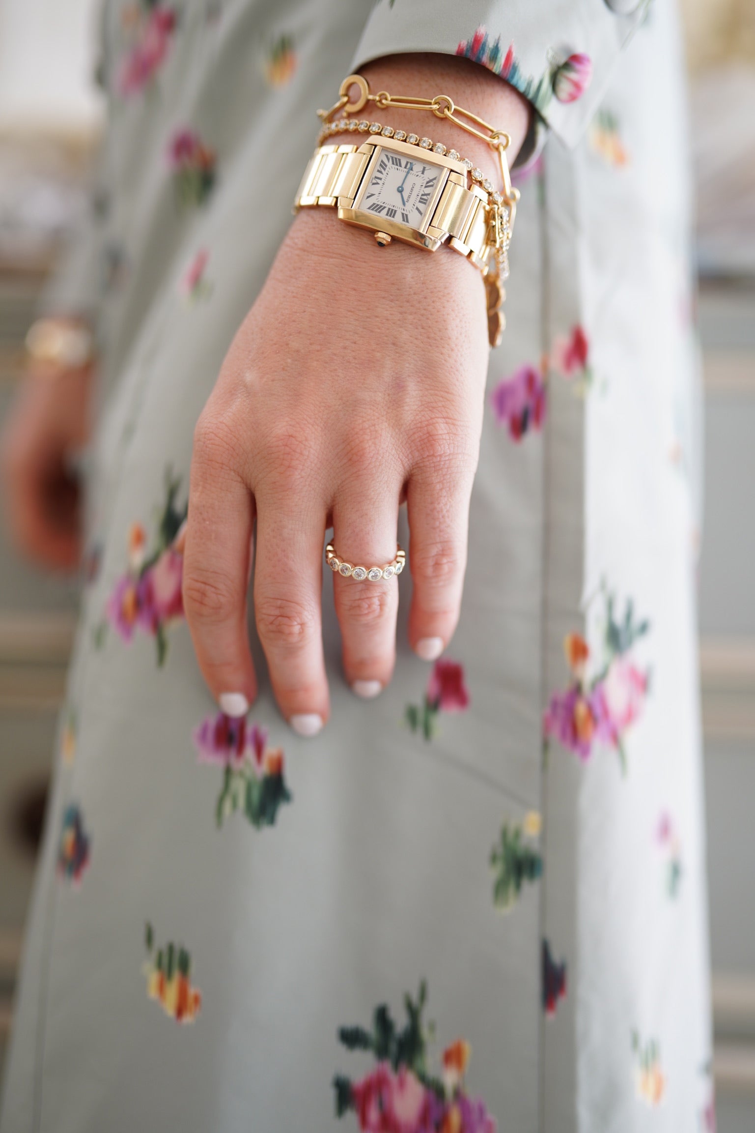 Blanc Bezel Band