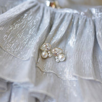 Embellished & Pearly Bubble Stud