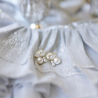 Embellished & Pearly Bubble Stud