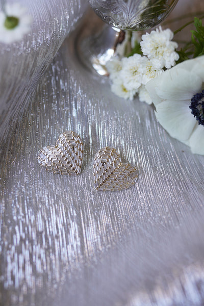 Petite Cœur Studs