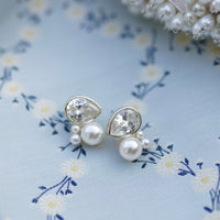 Embellished & Pearly Bubble Stud