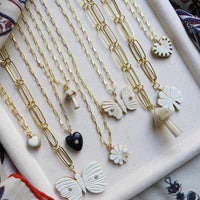 Butterfly Horn Embellished Charm