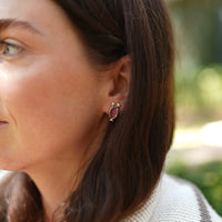 Pomegranate Studs