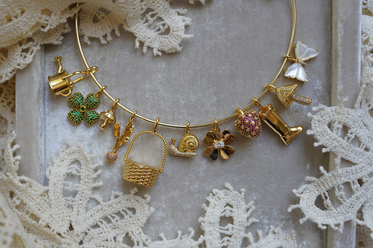 Embellished Porcini Charm