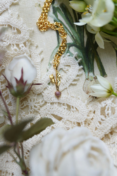 Embellished Radish Charm