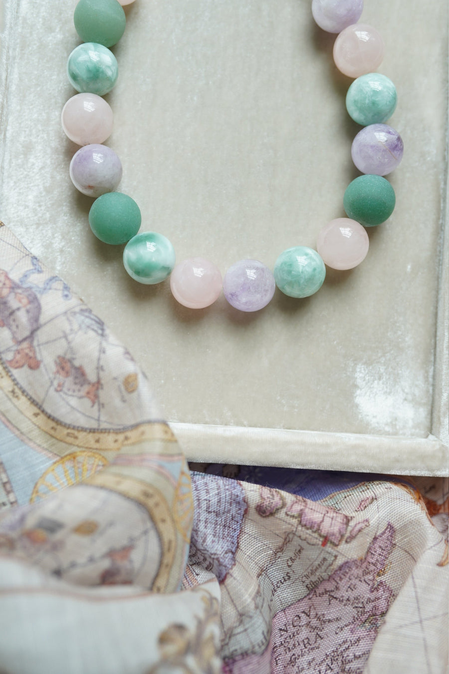 Amalfi Gemstone Bubblegum Necklace