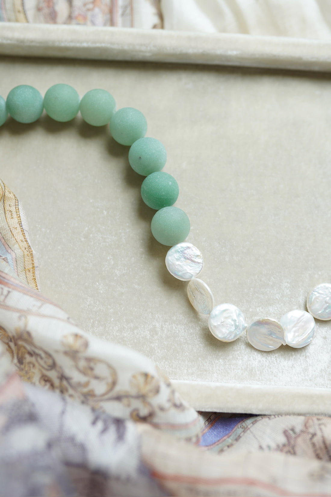 Mallorca Gemstone Bubblegum Necklace