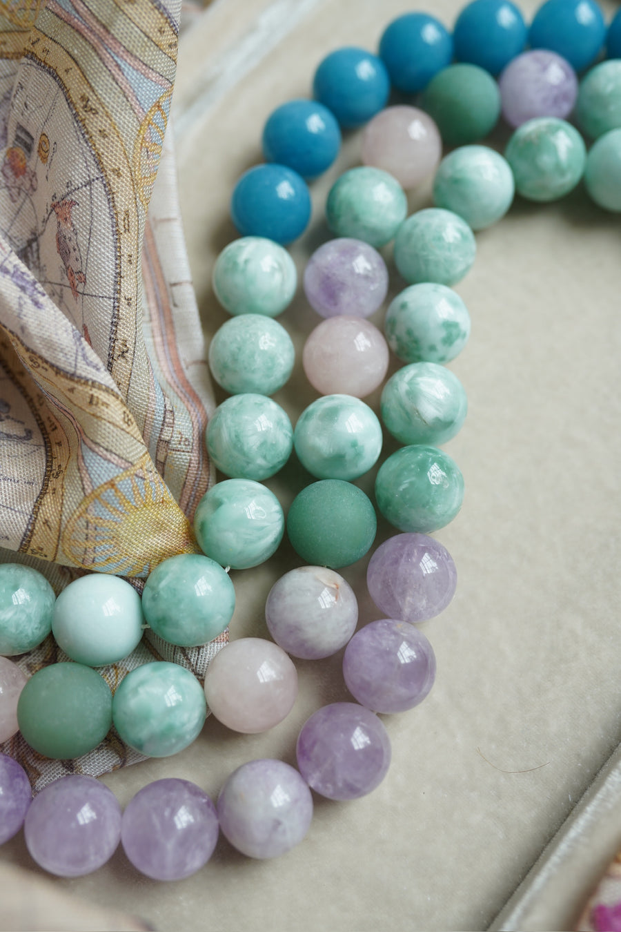 Bora Bora Gemstone Bubblegum Necklace