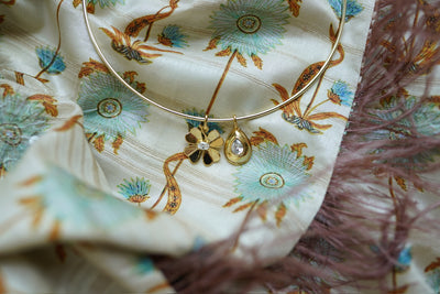 Golden Clover Charm