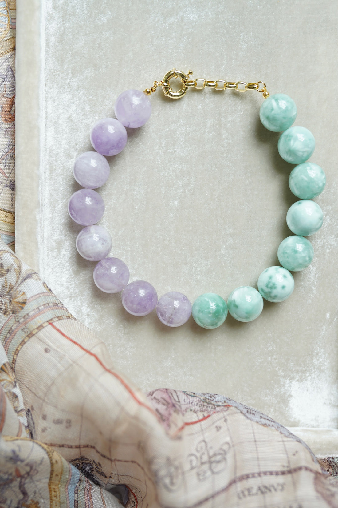 Bora Bora Gemstone Bubblegum Necklace