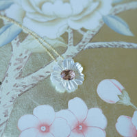 Mother of Pearl + Petal Pink Necklace