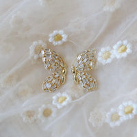 garden butterfly studs