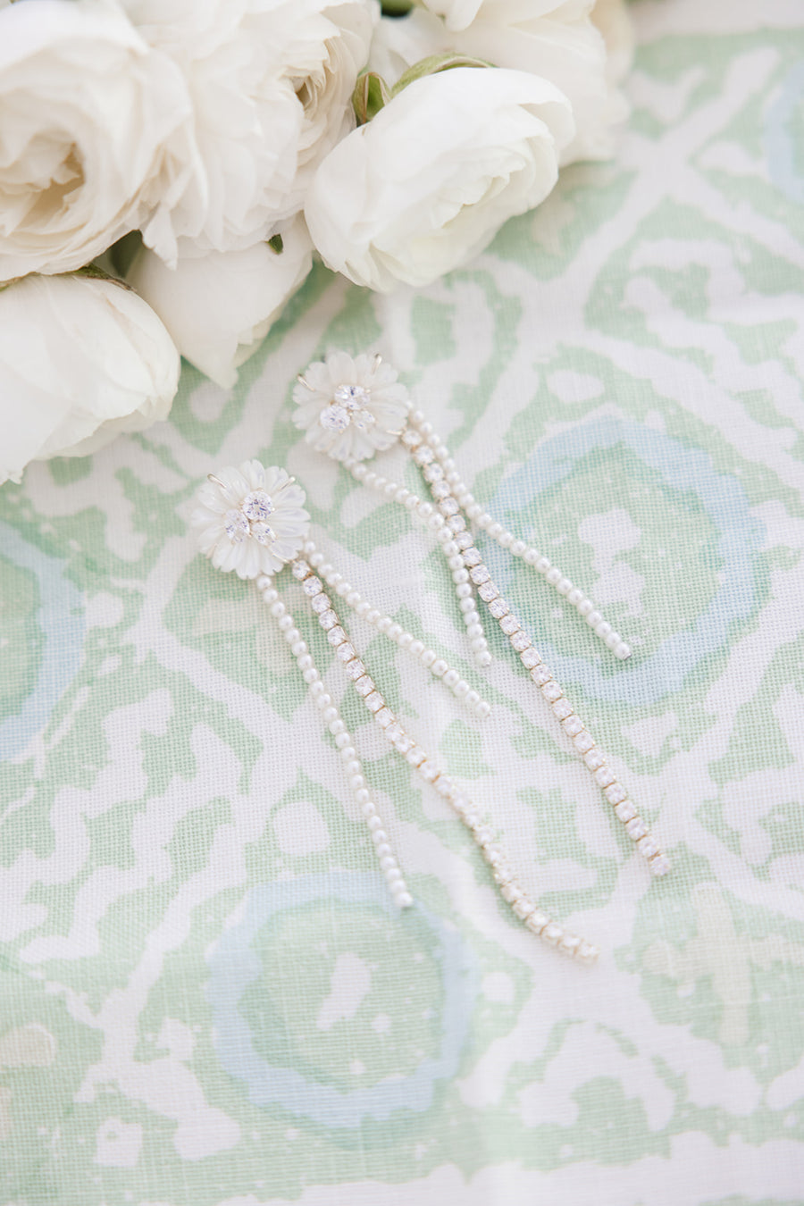 Mother of Pearl + Pearly & Embellished Tassels
