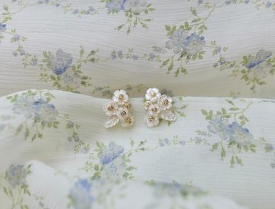Petite Mother of Pearl Garden Bouquet