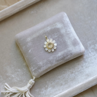 Mother of Pearl Daisy Charm