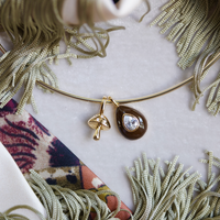 Mushroom Embellished Charm