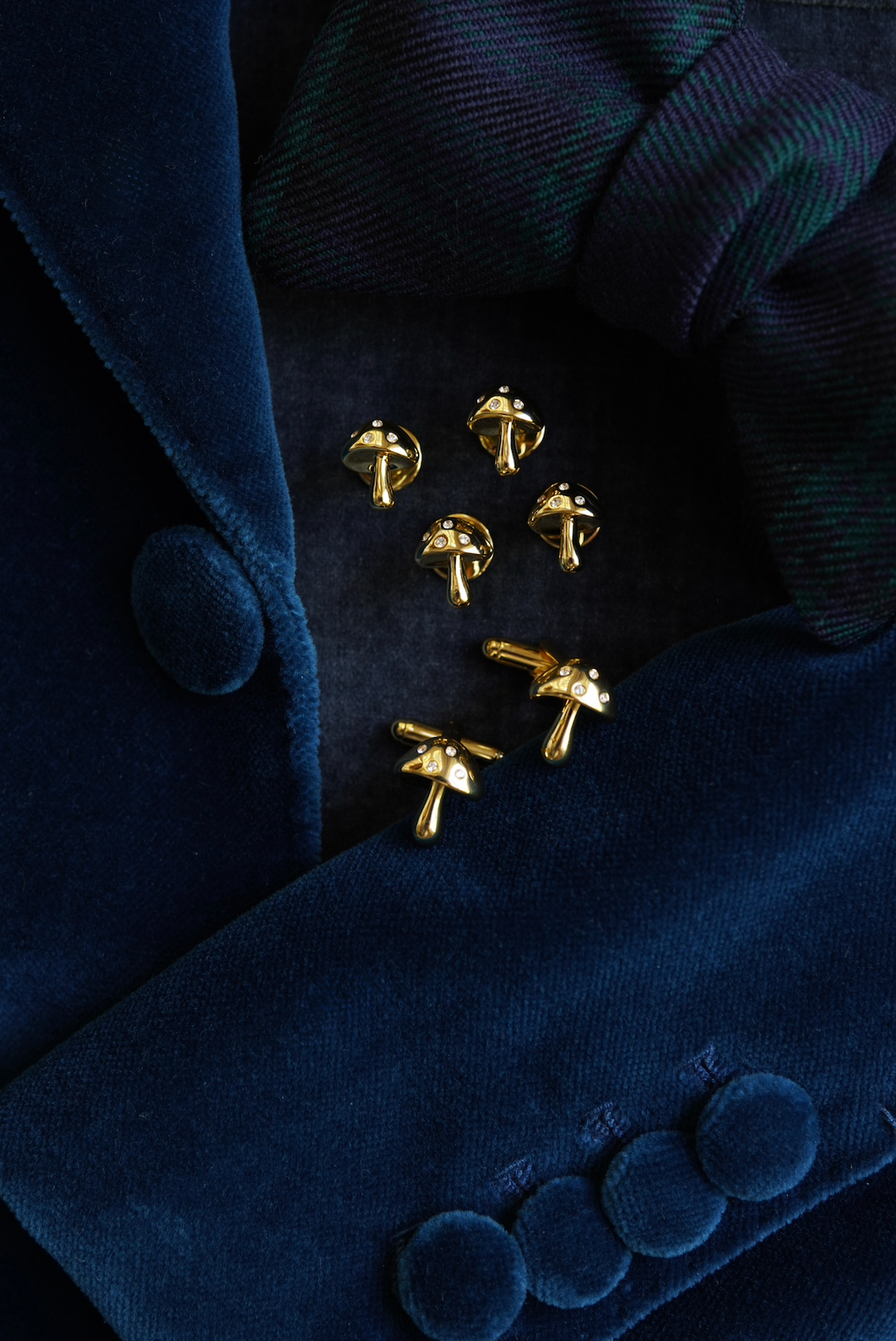 Sebastian Studs + Cufflinks Set