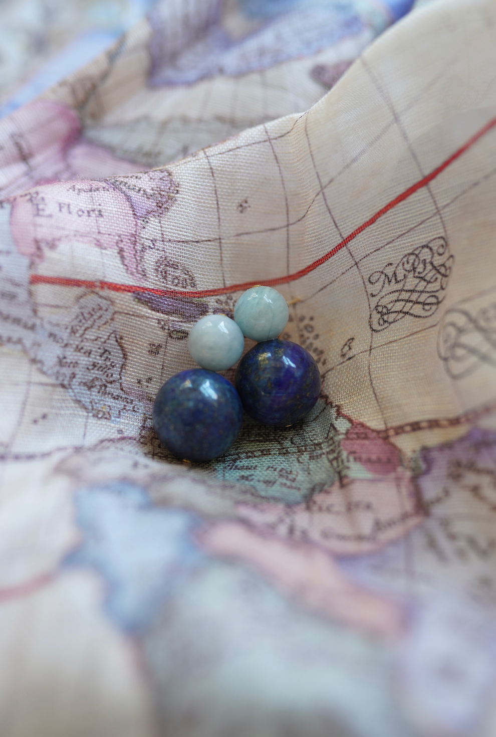 Portugal Gemstone Bubble Earrings