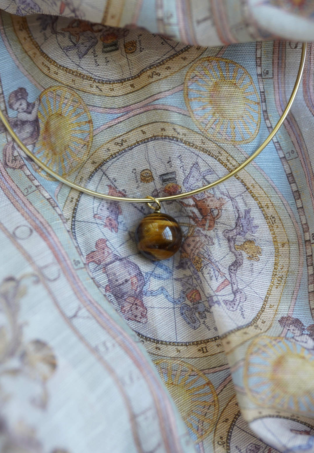 Tiger Eye Bubblegum Charm