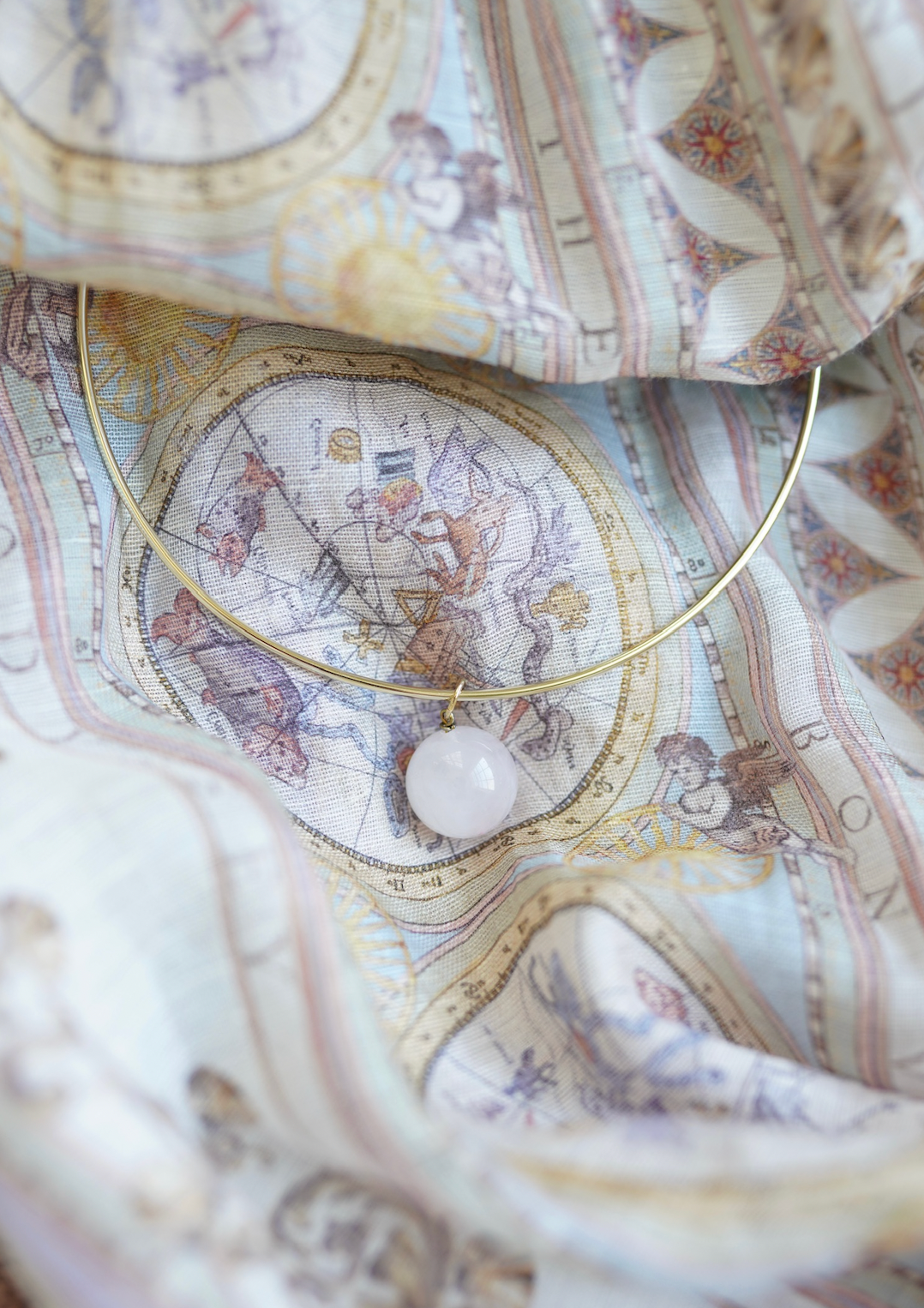 Rose Quartz Bubblegum Charm